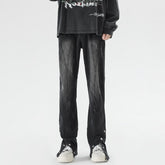 Men’s Fashion Wash Jeans – Casual Breasted Denim Trousers | Lovana UK